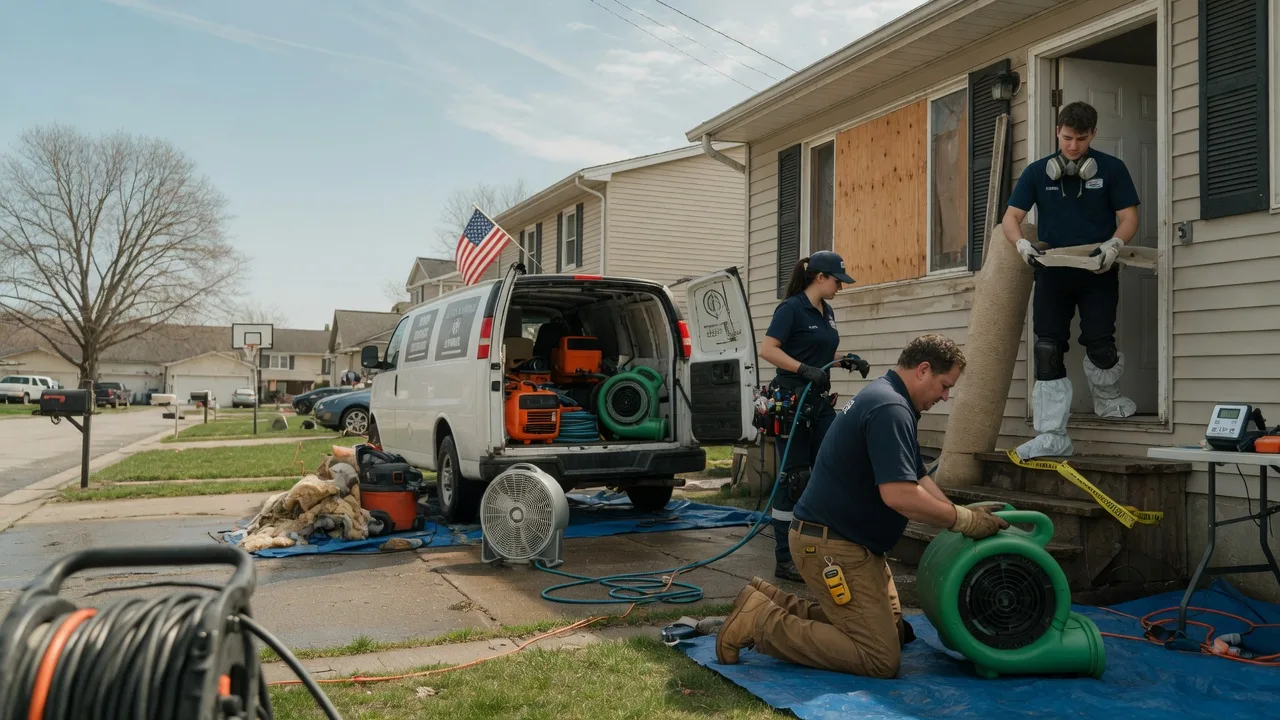 Water Damage Restoration in Lunenburg, VA near me